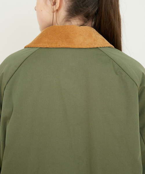 FRAPBOIS（フラボア）の「ハンティングコート（その他アウター・レディース・カーキ/ネイビー・1/2）」の7枚目の写真