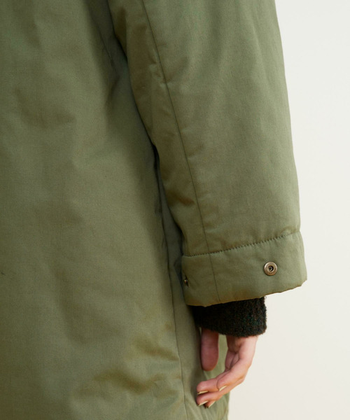 FRAPBOIS（フラボア）の「ハンティングコート（その他アウター・レディース・カーキ/ネイビー・1/2）」の8枚目の写真