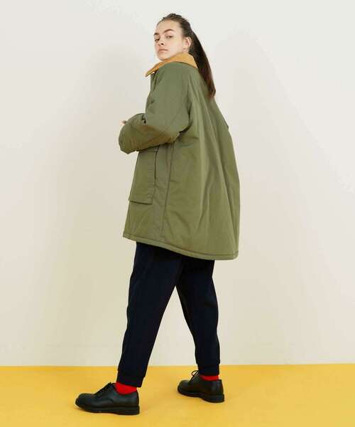 FRAPBOIS（フラボア）の「ハンティングコート（その他アウター・レディース・カーキ/ネイビー・1/2）」の18枚目の写真