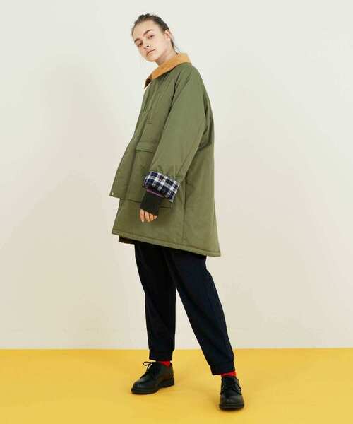 FRAPBOIS（フラボア）の「ハンティングコート（その他アウター・レディース・カーキ/ネイビー・1/2）」の22枚目の写真