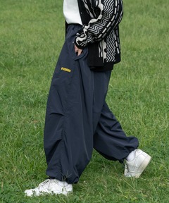 UNISEX》Garment Dyed Nylon Double Pocket Pants/製品染めナイロン