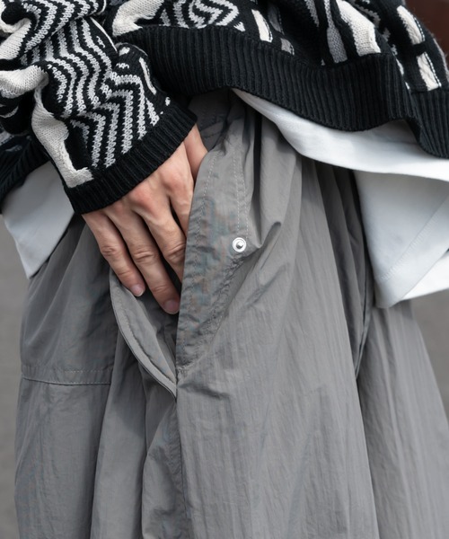 Perushu（ペルーシュ）の「ワイドスノーパンツ(セットアップ着用可能)（その他パンツ・メンズ・カーキ/ネイビー/グレー・LARGE/SMALL/MEDIUM）」の13枚目の写真