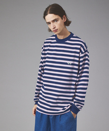 PENNEY'S/ペニーズ THE FOX BORDER LS TEE フォックスボーダーLS-TシャツユニセックスPN22F013