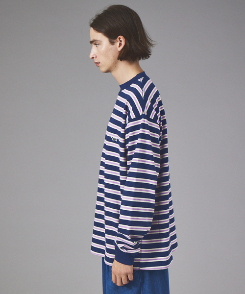 PENNEYS(ぺニーズ)の「PENNEY'S/ペニーズ THE FOX BORDER LS TEE フォックスボーダーLS-TシャツユニセックスPN22F013(Tシャツ/カットソー・メンズ・グリーン/ネイビー/ブラック・L/XL/M)」の14枚目の写真
