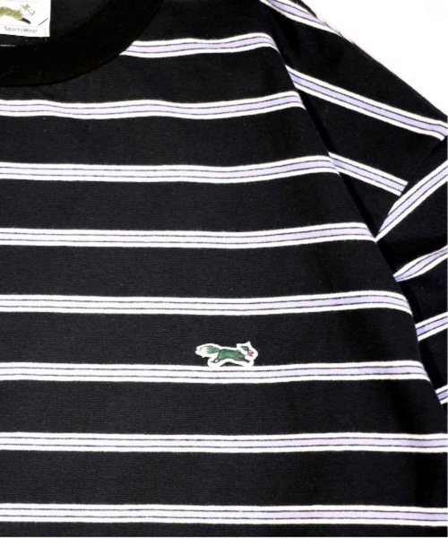 PENNEYS(ぺニーズ)の「PENNEY'S/ペニーズ THE FOX BORDER LS TEE フォックスボーダーLS-TシャツユニセックスPN22F013(Tシャツ/カットソー・メンズ・グリーン/ネイビー/ブラック・L/XL/M)」の6枚目の写真