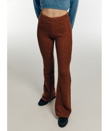 WHYNOTUS（ワイノットアス）の「A'GEM/9 × .kom『WHYNOTUS/ワイノットアス』IVY BOOTS CUT PANTS/ブーツカット パンツ（その他パンツ）」