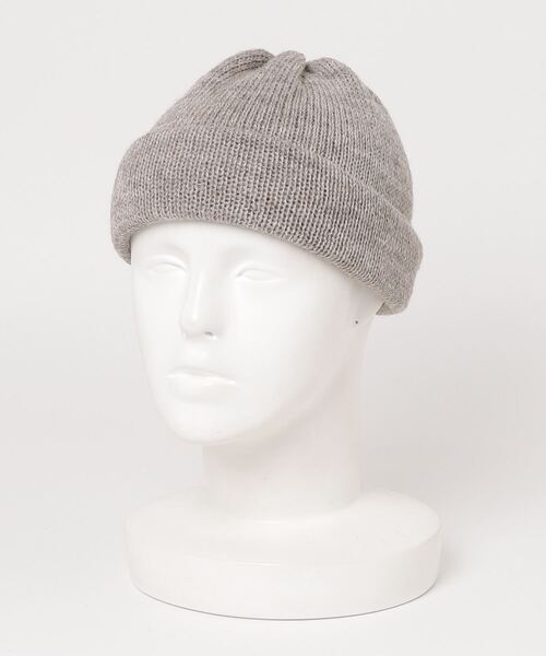 HIGHLAND 2000（ハイランドトゥーサウザンド）の「HIGHLAND2000/ハイランド2000　BW Tubular Bobbycap チューブラーボビーキャップ　ニットキャップ　ワッチキャップ（ニットキャップ/ビーニー・メンズ・ブラック/グレー/レンガ/パープル・F）」の3枚目の写真