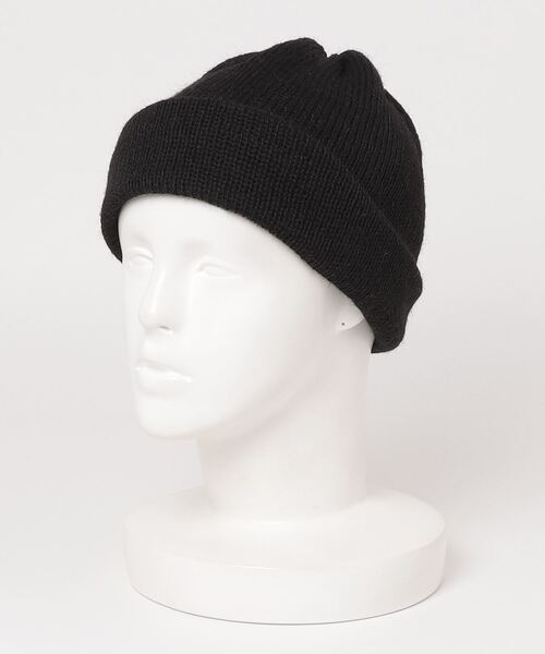 HIGHLAND 2000（ハイランドトゥーサウザンド）の「HIGHLAND2000/ハイランド2000　BW Tubular Bobbycap チューブラーボビーキャップ　ニットキャップ　ワッチキャップ（ニットキャップ/ビーニー・メンズ・ブラック/グレー/レンガ/パープル・F）」の2枚目の写真