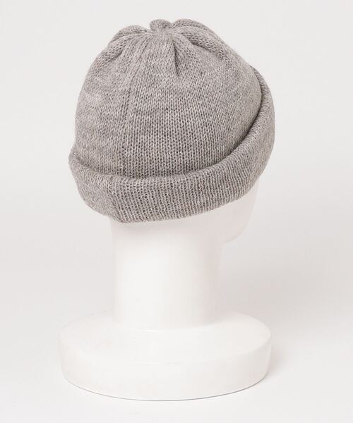 HIGHLAND 2000（ハイランドトゥーサウザンド）の「HIGHLAND2000/ハイランド2000　BW Tubular Bobbycap チューブラーボビーキャップ　ニットキャップ　ワッチキャップ（ニットキャップ/ビーニー・メンズ・ブラック/グレー/レンガ/パープル・F）」の5枚目の写真