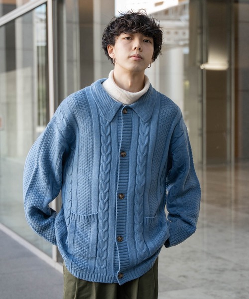 ONCILY（オンシェリー）の「ALAN KNIT CARDIGAN / アランニット