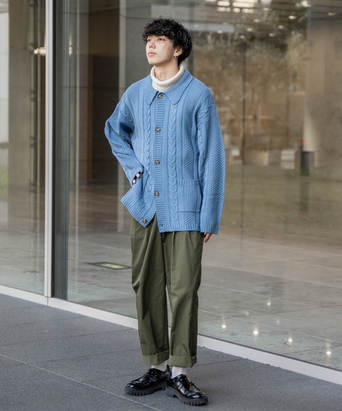 ONCILY（オンシェリー）の「ALAN KNIT CARDIGAN / アランニット