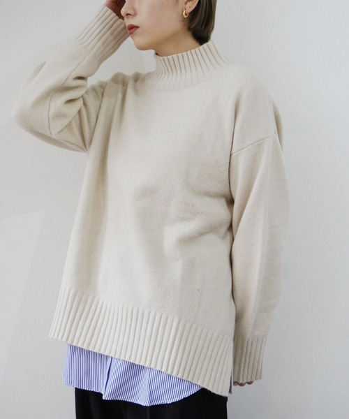 Port(ポート)の「シャツ風 レイヤード 付け裾 #_(その他トップス・レディース・ホワイト×ブラック/その他1/その他2/ホワイト/その他3/その他4・FREE)」の4枚目の写真