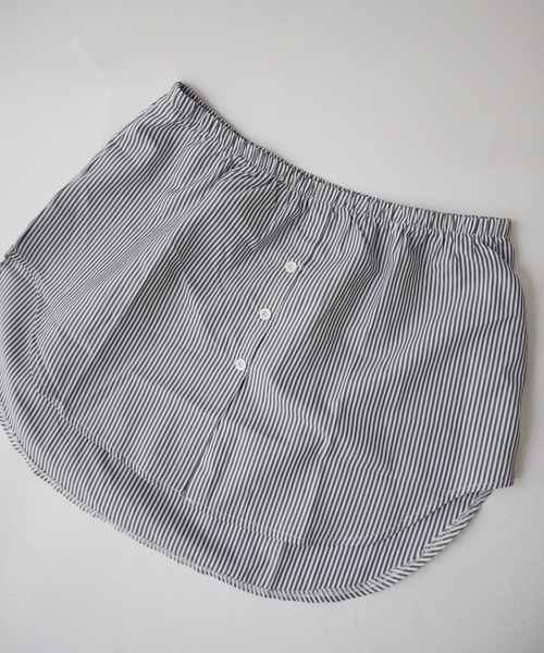 Port(ポート)の「シャツ風 レイヤード 付け裾 #_(その他トップス・レディース・ホワイト×ブラック/その他1/その他2/ホワイト/その他3/その他4・FREE)」の1枚目の写真