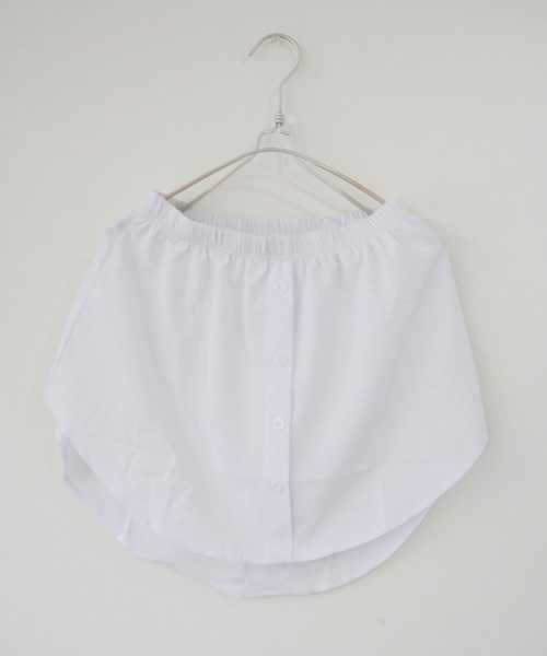 Port(ポート)の「シャツ風 レイヤード 付け裾 #_(その他トップス・レディース・ホワイト×ブラック/その他1/その他2/ホワイト/その他3/その他4・FREE)」の8枚目の写真