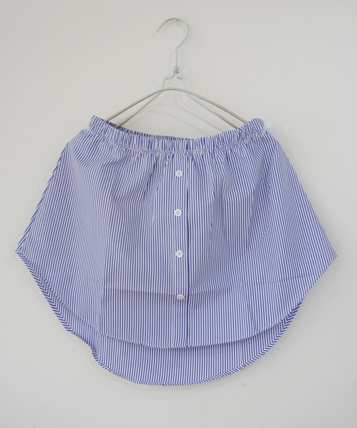 Port(ポート)の「シャツ風 レイヤード 付け裾 #_(その他トップス・レディース・ホワイト×ブラック/その他1/その他2/ホワイト/その他3/その他4・FREE)」の9枚目の写真