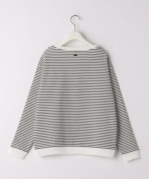 green label relaxing（グリーンレーベルリラクシング）の「ミラノ ポンチ リブツキ クルーネック プルオーバー カットソー（Tシャツ/カットソー・レディース・ホワイト/ネイビー/イエロー/その他1・FREE）」の8枚目の写真