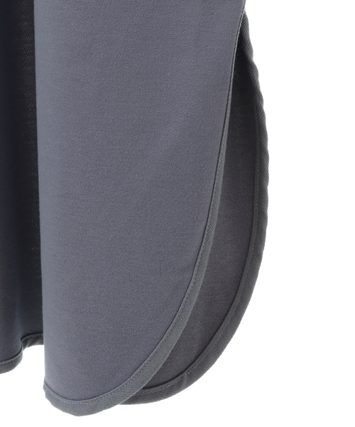 MELROSE claire（メルローズ クレール）の「【ウォーム感のあるノーカラーパイピングコート】（その他アウター・レディース・ブルーグレー/アイボリー/ブラック・FREE）」の11枚目の写真