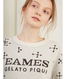 gelato pique EAMES スムーズィー ジャガードプルオーバー 上下 gelato pique（ジェラートピケ）の「【EAMES】スムーズィー