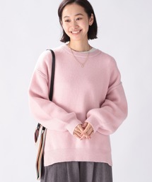 niko and... | 袖ボリュームスリットプルオーバー(ニット/セーター)