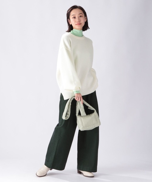 niko and...（ニコアンド）の「袖ボリュームスリットプルオーバー（ニット/セーター・レディース・ホワイト/オフホワイト/グレー/ピンク/ブルー・MEDIUM/LARGE）」の17枚目の写真