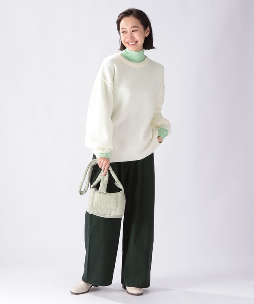 niko and...（ニコアンド）の「袖ボリュームスリットプルオーバー（ニット/セーター・レディース・ホワイト/オフホワイト/グレー/ピンク/ブルー・MEDIUM/LARGE）」の20枚目の写真