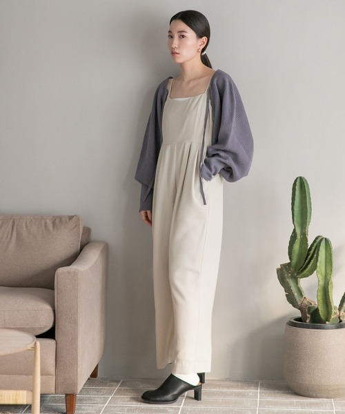 LOWRYS FARM（ローリーズファーム）の「マルチＷＡＹボレロカーデロングスリーブ　183177（カーディガン/ボレロ・レディース・ブルー/アイボリー/オレンジ・FREE）」の18枚目の写真