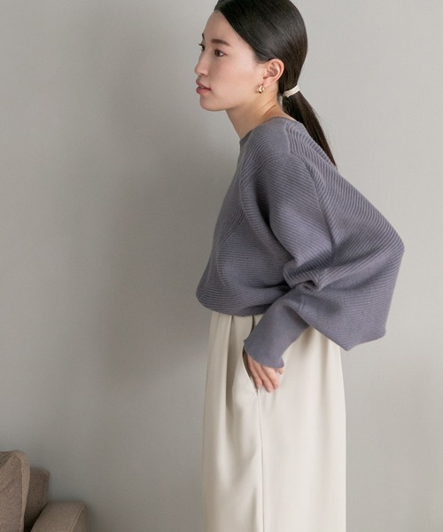 LOWRYS FARM（ローリーズファーム）の「マルチＷＡＹボレロカーデロングスリーブ　183177（カーディガン/ボレロ・レディース・ブルー/アイボリー/オレンジ・FREE）」の12枚目の写真