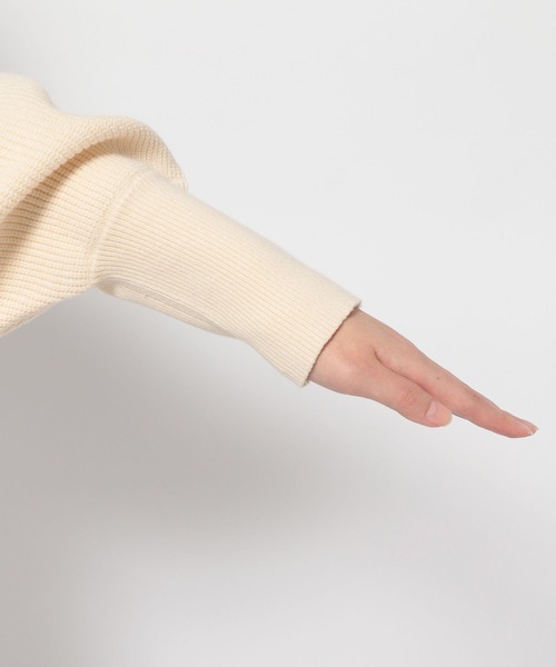 LOWRYS FARM（ローリーズファーム）の「マルチＷＡＹボレロカーデロングスリーブ　183177（カーディガン/ボレロ・レディース・ブルー/アイボリー/オレンジ・FREE）」の7枚目の写真