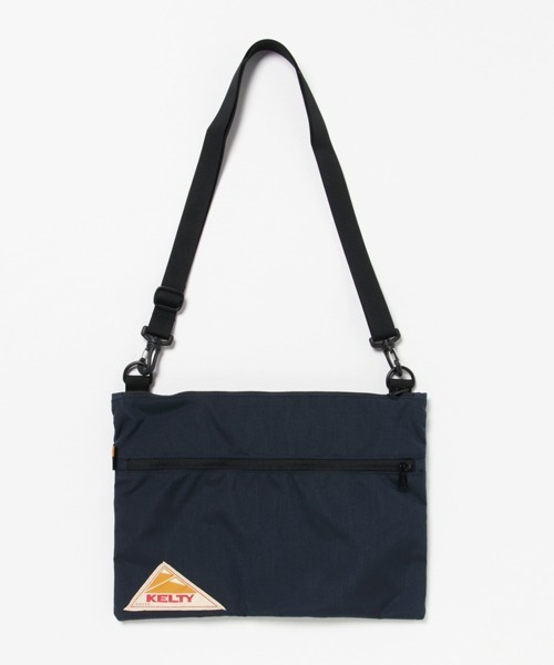 KELTY（ケルティ）の「【KELTY/ケルティ】ナイロンサコッシュ　フラットポーチM / VINTAGE FLAT POUCH M（ショルダーバッグ・メンズ・ダークグレー/モカ/タン/ブラック/オリーブ/ブラウン系その他/セージグリーン/ネイビー/マスタード・FREE）」の8枚目の写真