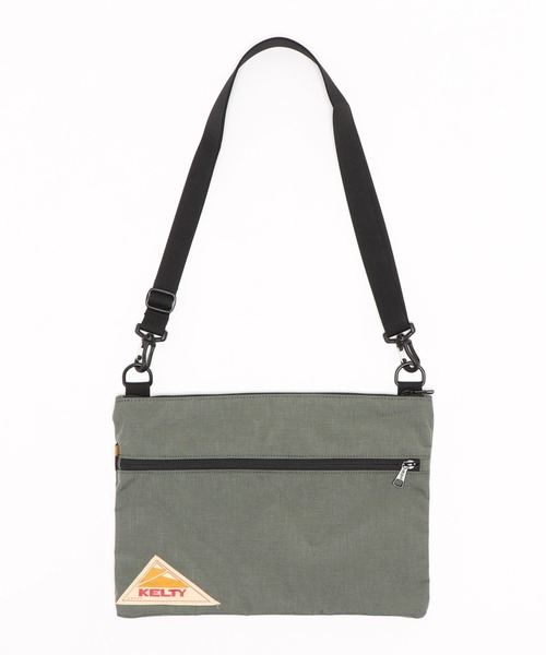 KELTY（ケルティ）の「【KELTY/ケルティ】ナイロンサコッシュ　フラットポーチM / VINTAGE FLAT POUCH M（ショルダーバッグ・メンズ・ダークグレー/モカ/タン/ブラック/オリーブ/ブラウン系その他/セージグリーン/ネイビー/マスタード・FREE）」の7枚目の写真
