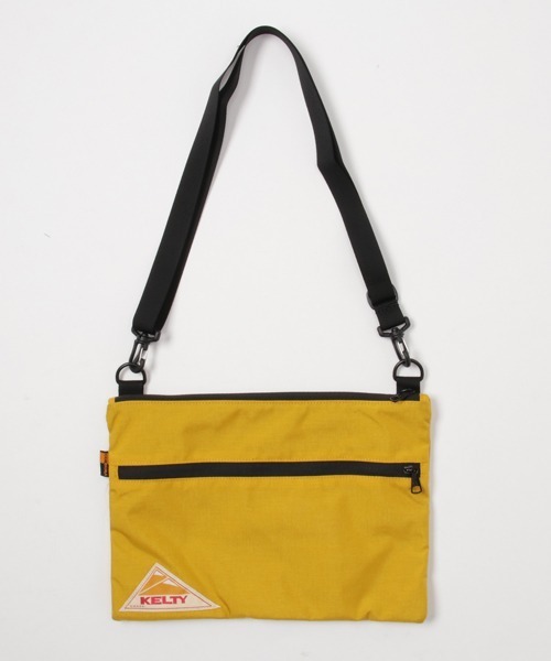 KELTY（ケルティ）の「【KELTY/ケルティ】ナイロンサコッシュ　フラットポーチM / VINTAGE FLAT POUCH M（ショルダーバッグ・メンズ・ダークグレー/モカ/タン/ブラック/オリーブ/ブラウン系その他/セージグリーン/ネイビー/マスタード・FREE）」の9枚目の写真