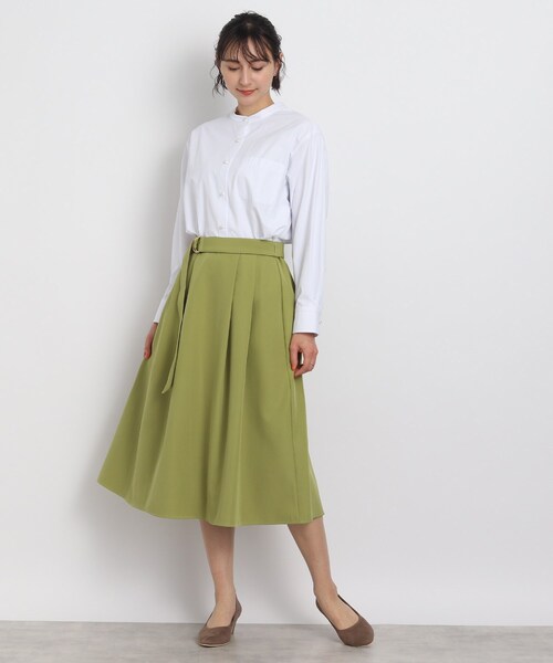 DRESKIP（ドレスキップ）の「◆パール調ボタン バンドカラー ブラウス（シャツ/ブラウス・レディース・ピンク系7/ネイビー系7/ブルー系2/オフホワイト・02/03）」の15枚目の写真