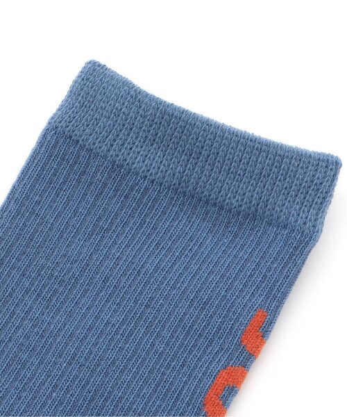 Ampersand(アンパサンド)の「ロゴソックス(ソックス/靴下・キッズ・ブラック/グレー/ブルー・12/15 /18/21/24)」の4枚目の写真