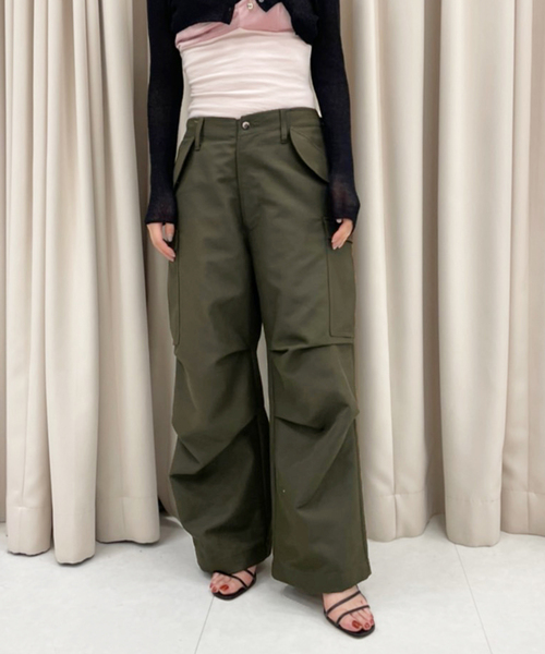 新品 EDIT.FOR LULU MIRKO BERTOLA カーゴパンツ EDIT. FOR LULU（エディットフォールル）の「○○○アーミー