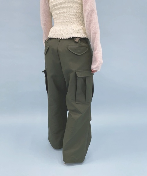 新品 EDIT.FOR LULU MIRKO BERTOLA カーゴパンツ EDIT. FOR LULU（エディットフォールル）の「○○○アーミー