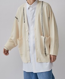 Lui's | ステッチ刺繍カーディガン(カーディガン/ボレロ)