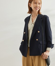 ROPE' PICNIC | 麻調金釦ショート丈ジャケット(テーラードジャケット)