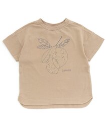 Ampersand | 【premier】グラフィック刺繍サイドスリットTシャツ(Tシャツ/カットソー)