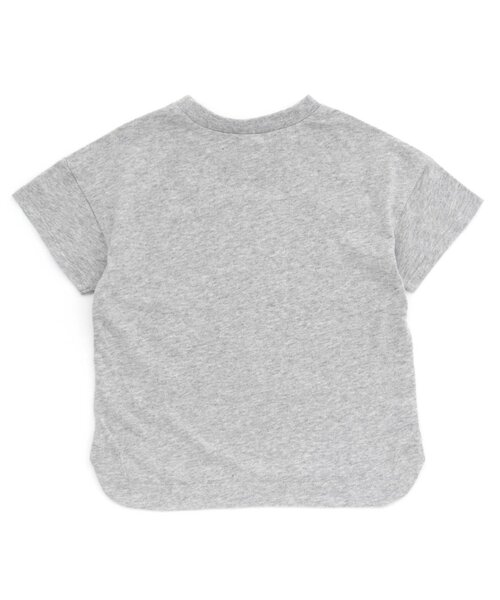 Ampersand（アンパサンド）の「【premier】グラフィック刺繍サイドスリットTシャツ（Tシャツ/カットソー・キッズ・ベージュ/グレー/オフホワイト・70/80/110/130/90/120/100/140）」の5枚目の写真