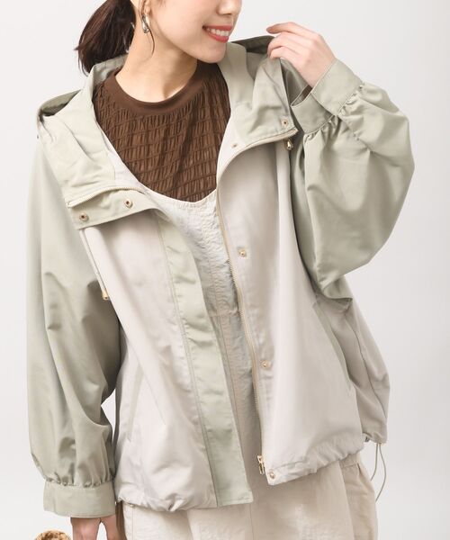 rps（アールピーエス）の「ラグランマウンテンパーカー（マウンテンパーカー・レディース・ピンク/ベージュ系その他/ライトカーキ/ブラック/カーキ/モカ・フリー）」の5枚目の写真