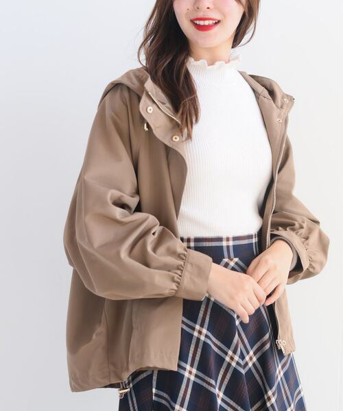 rps（アールピーエス）の「ラグランマウンテンパーカー（マウンテンパーカー・レディース・ピンク/ベージュ系その他/ライトカーキ/ブラック/カーキ/モカ・フリー）」の3枚目の写真