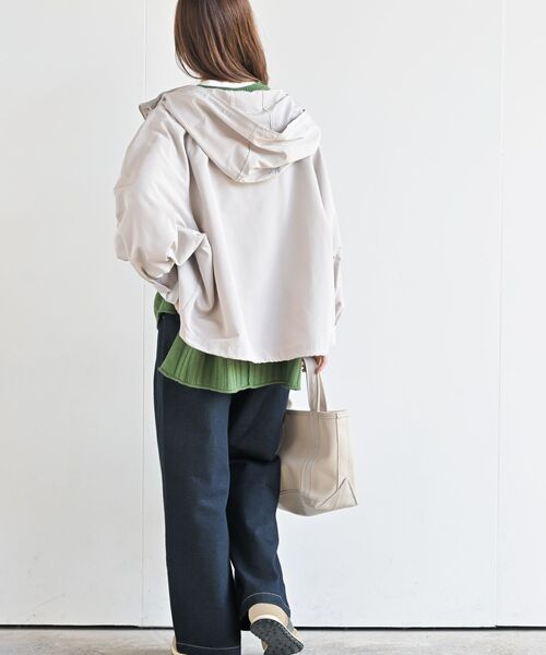 rps（アールピーエス）の「ラグランマウンテンパーカー（マウンテンパーカー・レディース・ピンク/ベージュ系その他/ライトカーキ/ブラック/カーキ/モカ・フリー）」の8枚目の写真