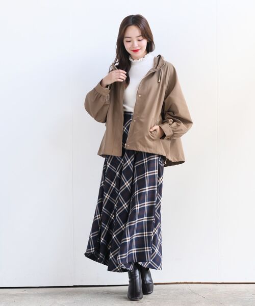 rps（アールピーエス）の「ラグランマウンテンパーカー（マウンテンパーカー・レディース・ピンク/ベージュ系その他/ライトカーキ/ブラック/カーキ/モカ・フリー）」の9枚目の写真