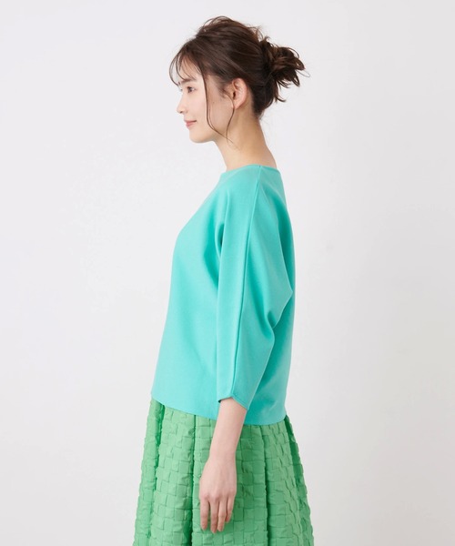 Brahmin（ブラーミン）の「【BRAHMIN】七分袖ボートネックニット（ニット/セーター・レディース・ロイヤルブルー/レモンイエロー/サンドベージュ・2）」の15枚目の写真