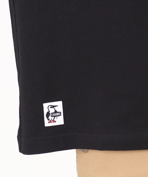 CHUMS(チャムス)の「CHUMS/チャムス オーバーサイズ フラワーブービーロゴ コラボTシャツ/バックプリントTシャツ/半袖Tシャツ CH01-2200(Tシャツ/カットソー・メンズ・ブラック/ホワイト・XL/M/L)」の11枚目の写真