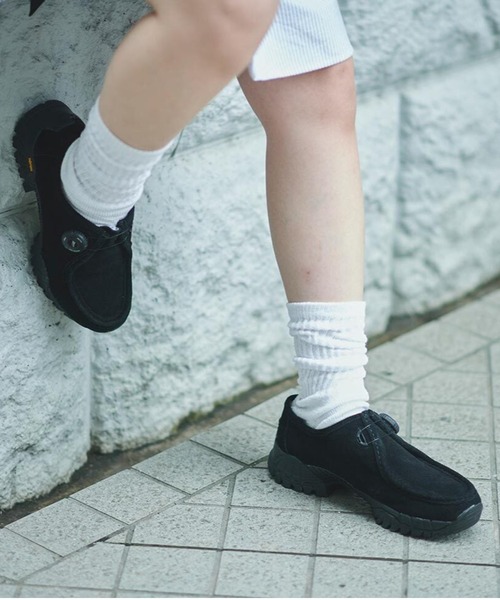 PG（ピージー）の「pg/ピージー　KNOCK2 ノック2（モカシン/デッキシューズ・レディース・ブラック・39/38）」の6枚目の写真