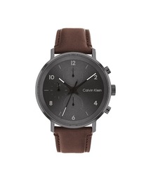 Calvin Klein | 「Calvin Klein/カルバンクライン」 MODERN MULTIFUNCTION モダンマルティファンクション 44mm レザーベルト(アナログ腕時計)