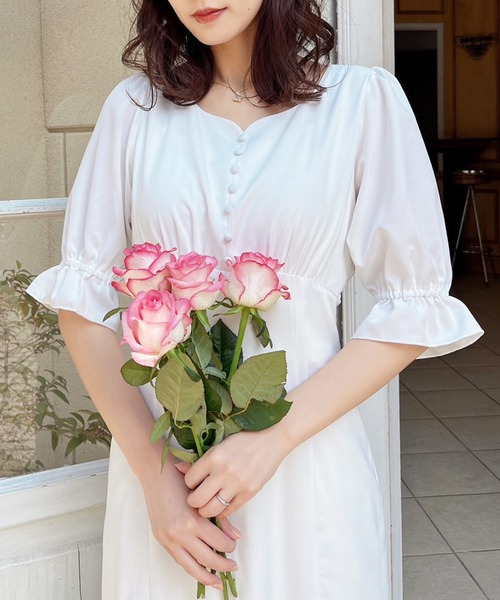 MIIA（ミーア）の「ハートネックマーメイドワンピース（ワンピース