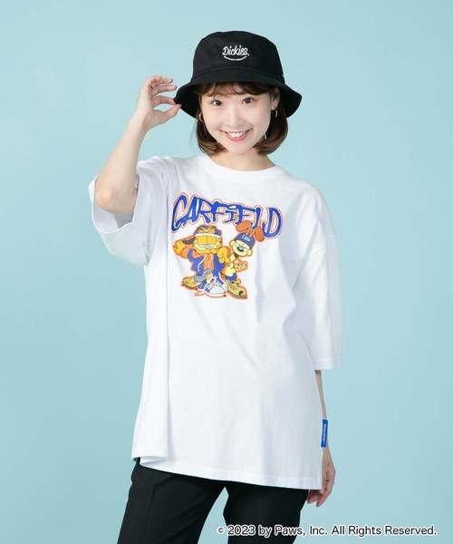 JEANS MATE(ジーンズメイト)の「【Garfield/ガーフィールド】コラボTシャツ Y2K バックプリント ストリート(Tシャツ/カットソー・メンズ・ホワイト/ホワイト系その他/カーキ/グレー・MEDIUM/LARGE/X-LARGE)」の21枚目の写真