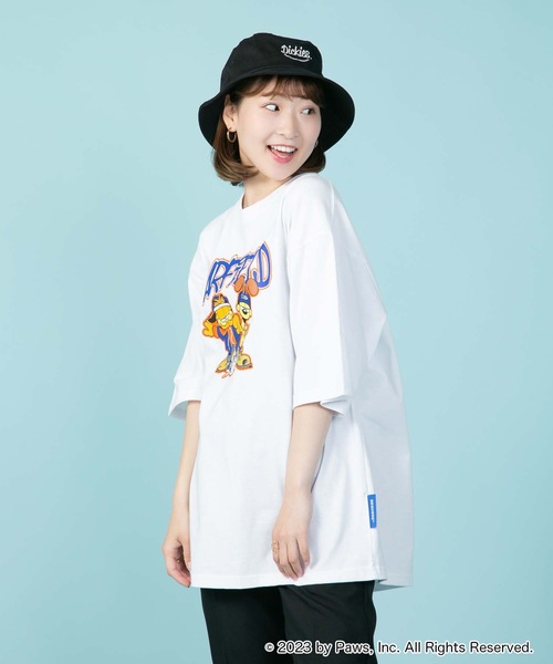 JEANS MATE(ジーンズメイト)の「【Garfield/ガーフィールド】コラボTシャツ Y2K バックプリント ストリート(Tシャツ/カットソー・メンズ・ホワイト/ホワイト系その他/カーキ/グレー・MEDIUM/LARGE/X-LARGE)」の22枚目の写真